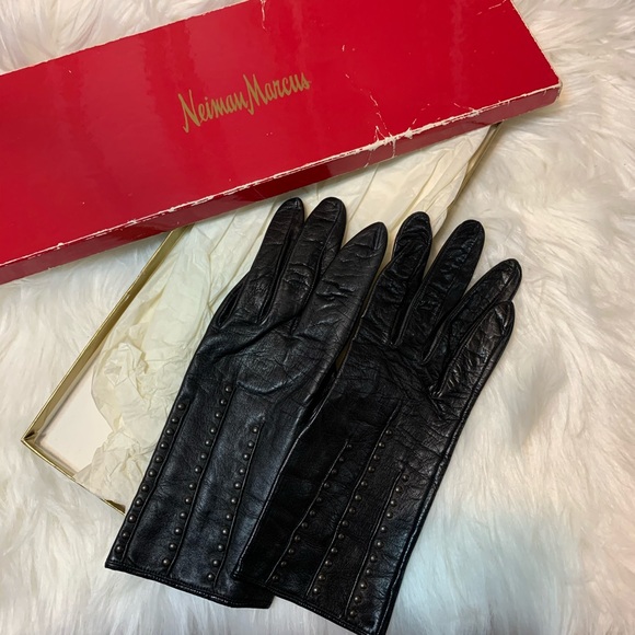 Neiman Marcus Accessories Neiman Marcus Vintage Black Leather